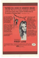 Erste Liebe (1970) afişi Erste Liebe (1970) afişi
