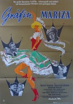 Gräfin Mariza (1958) afişi Gräfin Mariza (1958) afişi