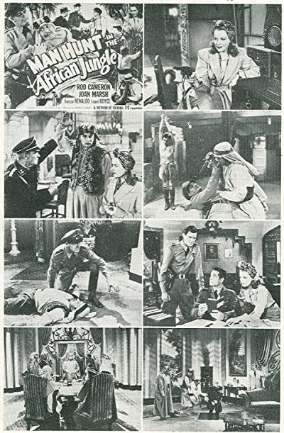 Secret Service In Darkest Africa (1943) afişi Secret Service In Darkest Africa (1943) afişi