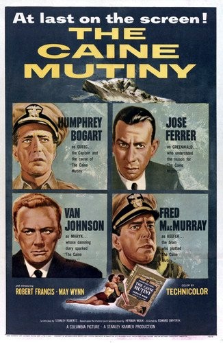 The Caine Mutiny (1954) afişi The Caine Mutiny (1954) afişi